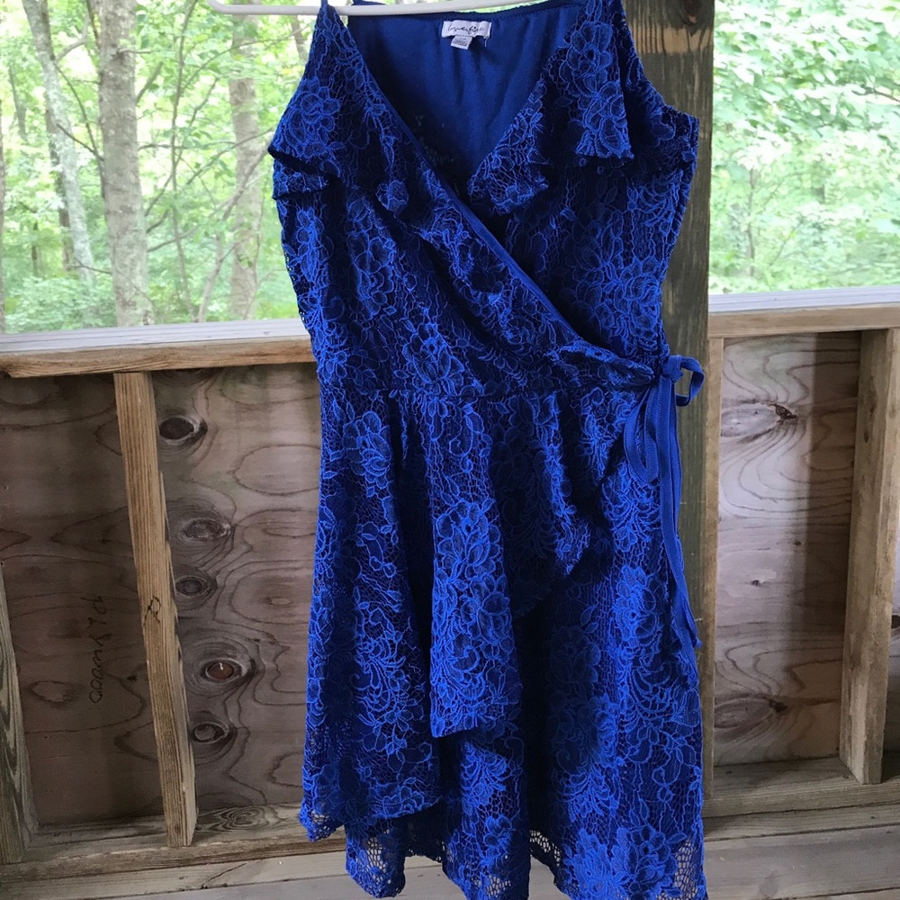S Blue Lace Love Fire Dress!